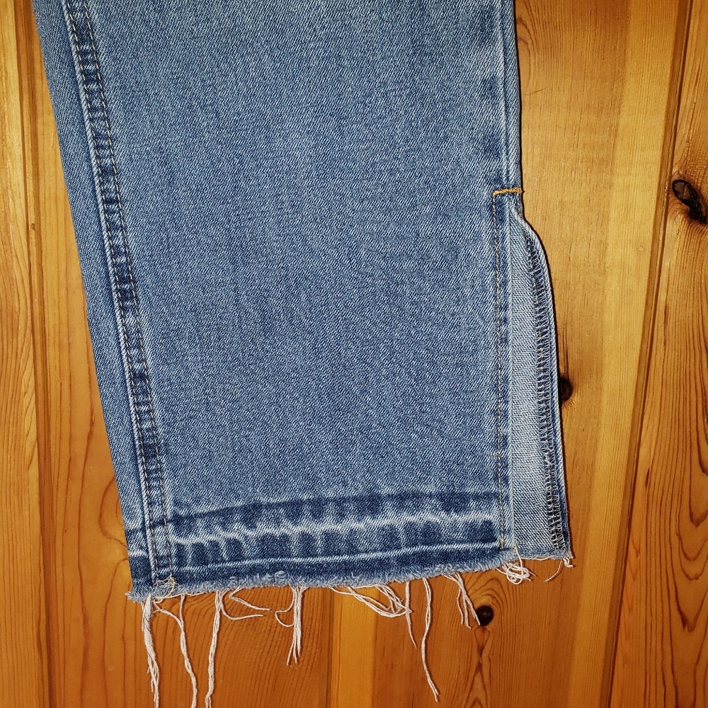 Kensie high rise relaxed crop jeans, size 2/26 - Picture 3 of 6
